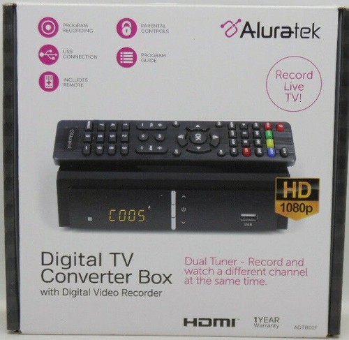 Aluratek digital converter - tv,