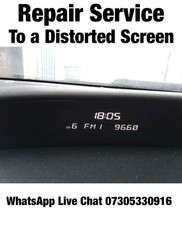 2005 to 2011 HONDA CIVIC MK8 RADIO & HEATER CLOCK DISPLAY SCREEN REPAIR SERVICE