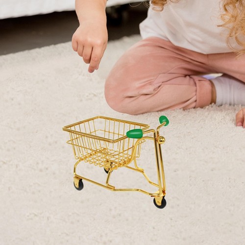 Miniature shopping cart toy - miniature,