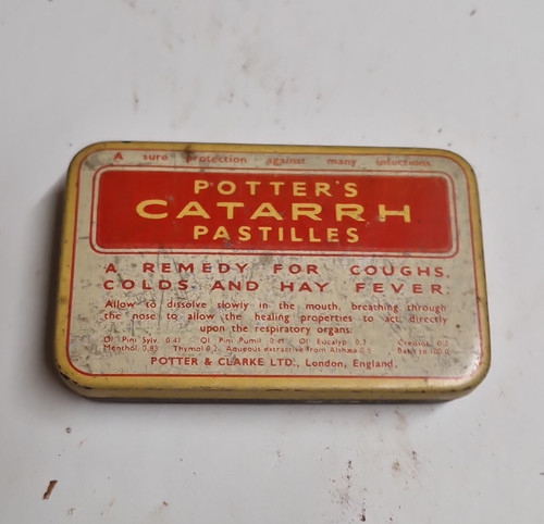 Vintage potters catarrh - vintage,