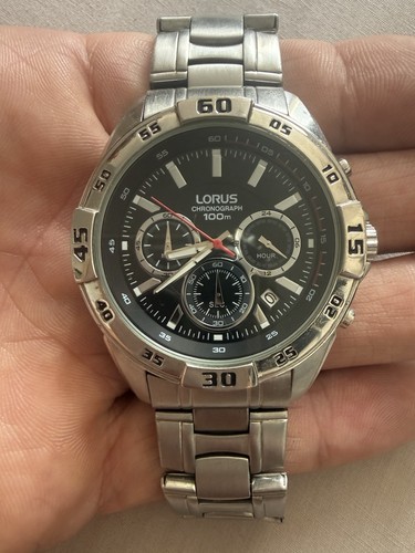 Lorus vd53 x009 chronograph - lorus, vd53-x009