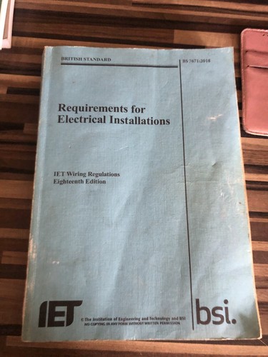 Iet wiring regulations 18th - iet,