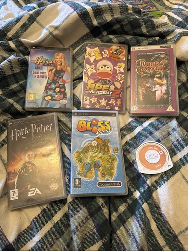 Psp games and movie bundle - games,
