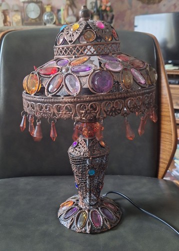 Moroccan style table lamp