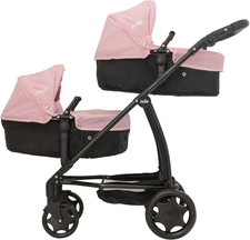 Twin Dolls Pushchair Double