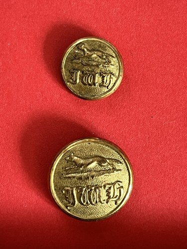 Hunt livery button - isle, of