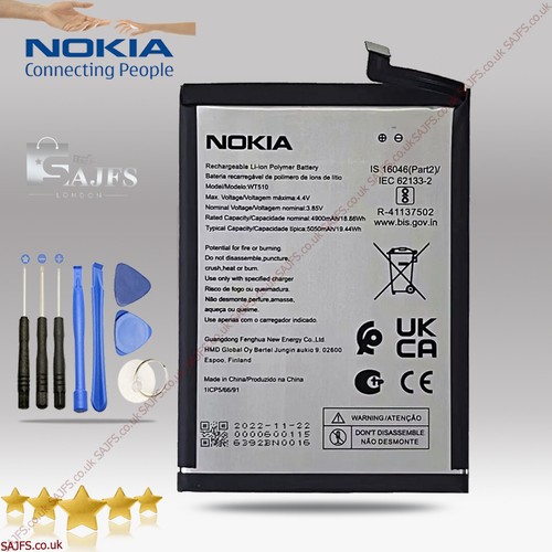 Genuine nokia wt510 battery - genuine,