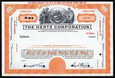 USA: The Hertz Corporation (Specimen) - Car Rental Company
