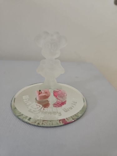 Crystal glass disney minnie - glass,
