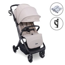 My Babiie MBX7 Plus Auto-Fold Stroller - Camel - Grade B