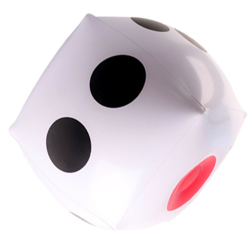15in jumbo inflatable dice - jumbo,