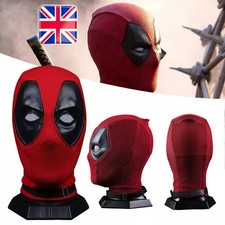 Deadpool Mask Full Face Adult Cosplay Costume knitted Helmet Halloween Prop UK
