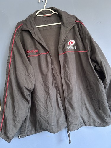Rugby jacket saracens black - jacket.,