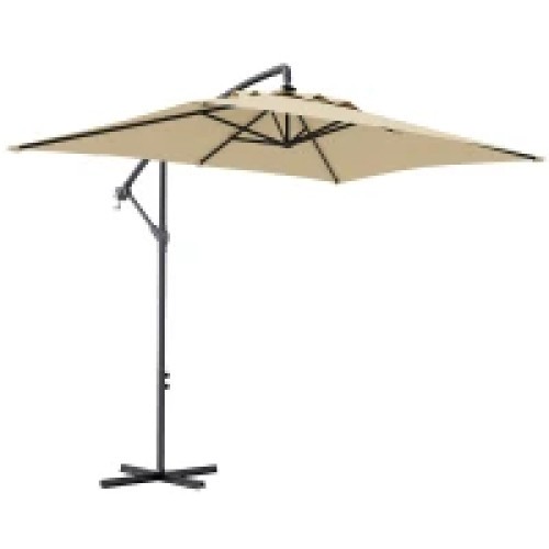 Cantilever parasol umbrella - 3m,