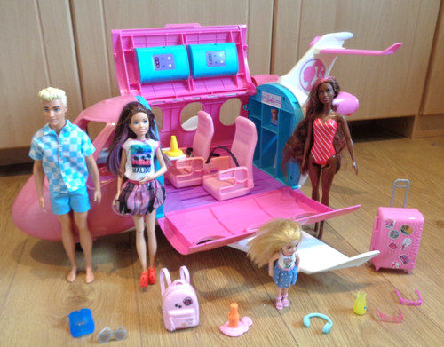 Barbie dream plane - barbie, jet