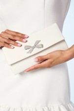 Coast Ivory Clutch Womens Bridal Bags & Purses