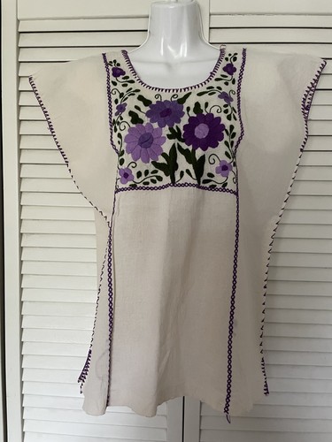 Hand made mexican blouse - made,