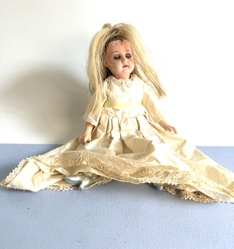 Cute antique bisque jointed - antique,