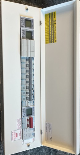 Hager vml118spd consumer unit - hager,