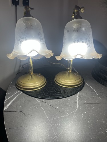 Pair michael brass - brass, lamps