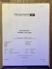 Telequipment DM64 Storage