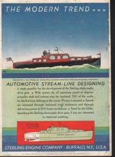 1933 STERLING MOTORBOAT ENGINE
