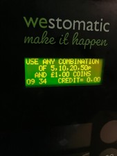 Westomatic Encore LCD Display