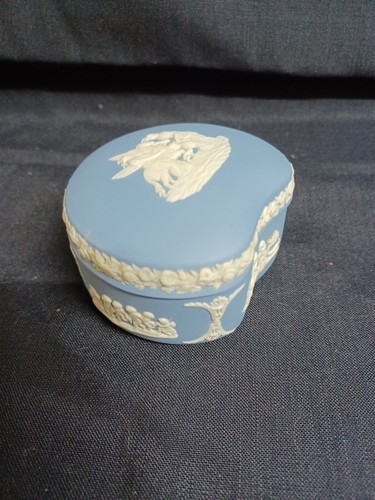 Vintage wedgwood trinket - trinket, pot