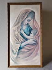 VTG 13x24 Mother & Child by T