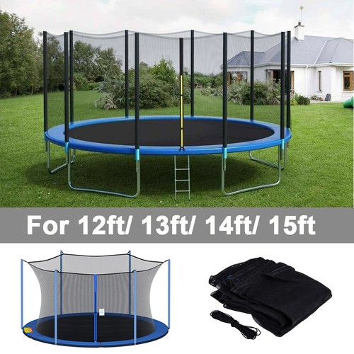 15ft round trampoline - round,