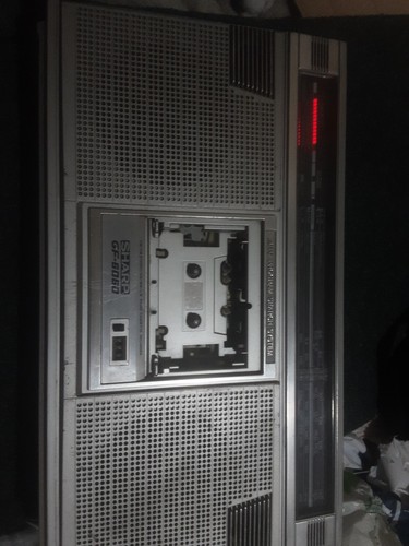 Sharp 6060e 1980s boombox - 1980s,