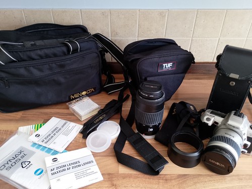 Minolta dynax 505si and lens - dynax,