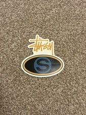 Stussy Script on S Sticker -