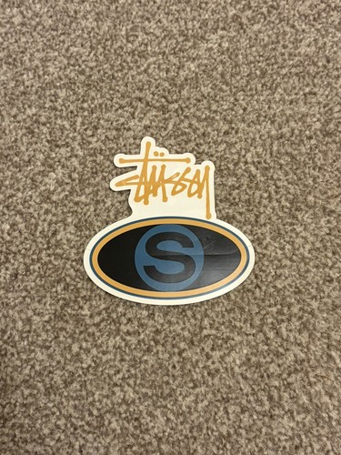 Stussy script sticker - stussy, on