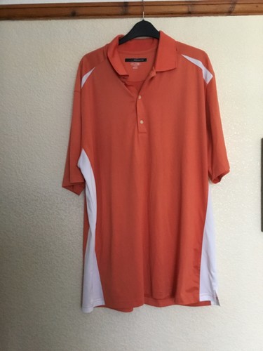 Greg norman orange polo shirt - greg,