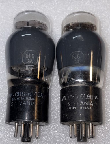 Matched pair sylvania jan - pair,