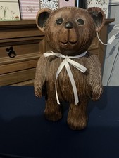Wooden Teddy standing Wooden