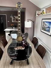 Epiphone J200 EC Studio, Black