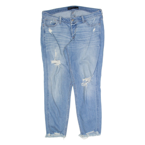 Hollister distressed low rise - hollister,