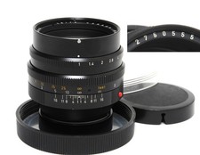 Leica M 1/50mm Noctilux E58 Type 1. early nice series. No. 2750-555 clean glass