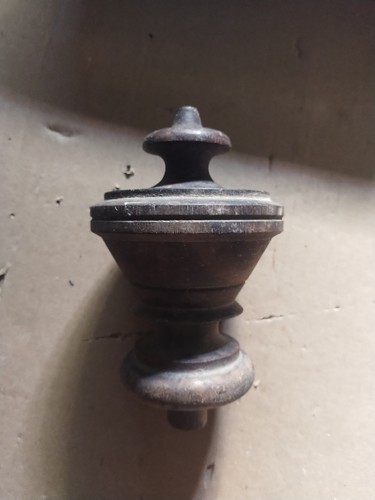 Antique vtg newel - antique, post