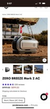 Zero Breeze Mk2 Portable A/C