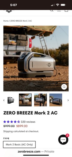 Zero breeze mk2 - breeze, a/c