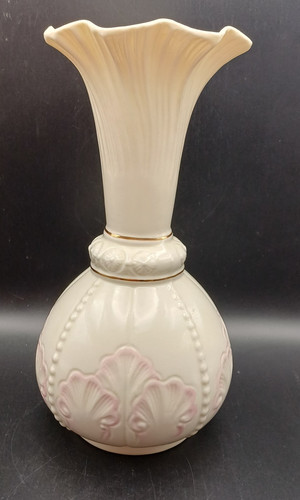 Belleek porcelain vase - belleek,
