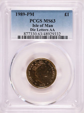 1989 -PM Isle of Man 1 Pound