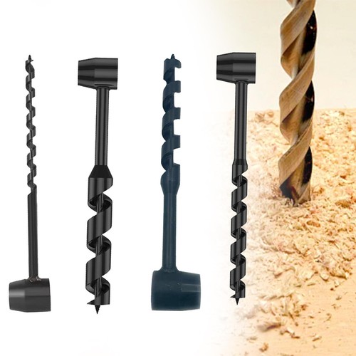 Hand auger wood drill - wood,