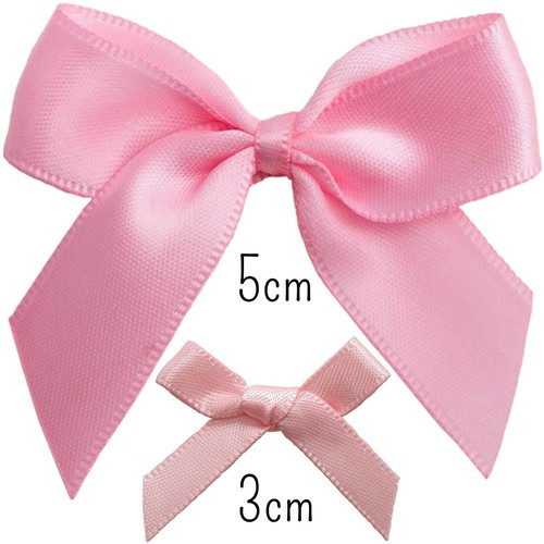 5cm pink ribbon satin - 3-5cm,