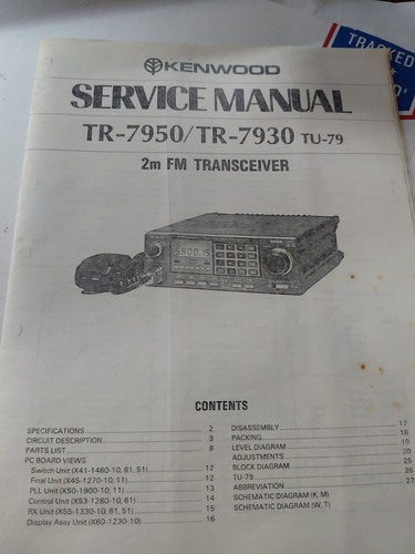 Kenwood 7950 tr 7930 - tr, /