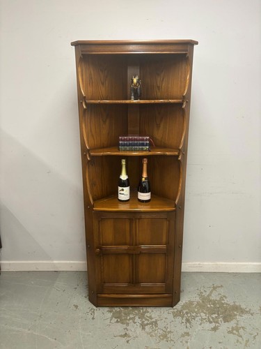 Ercol corner cabinet - corner, vintage