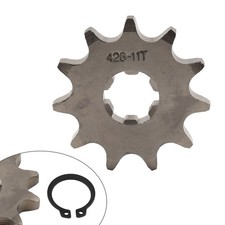 428 Chain 17mm 11T Front Sprocket For 110CC 125CC ATV Pit Dirt Quad Bike
